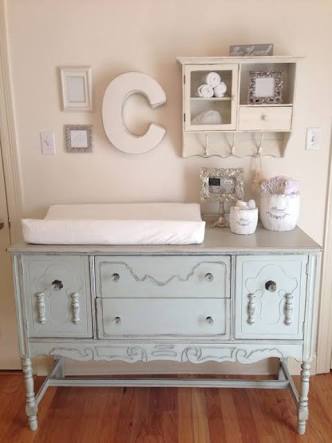 Nursery changing unit