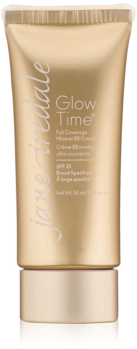 Glow Time Full Coverage Mineral BB Cream | Foundation & Concealer with SPF for Normal Skin