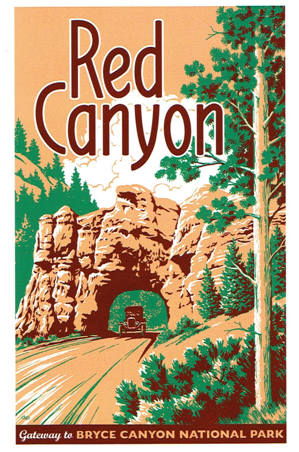 Red Canyon Gateway Retro