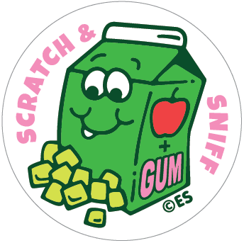 Apple Juice Bubble Gum