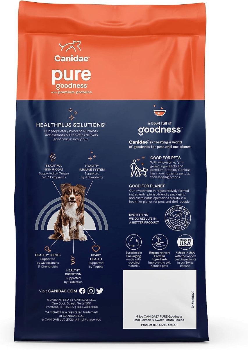 Canidae PURE Grain Free, Limited Ingredient Dry Dog Food