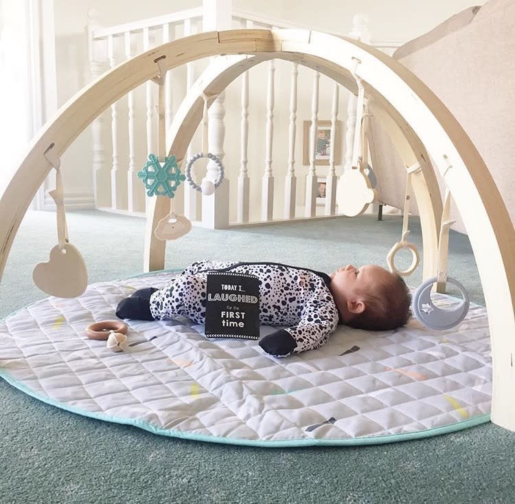 Play gym and mat