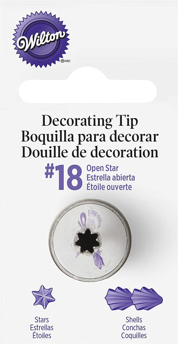 Decorating Tip - Open Star (Small)