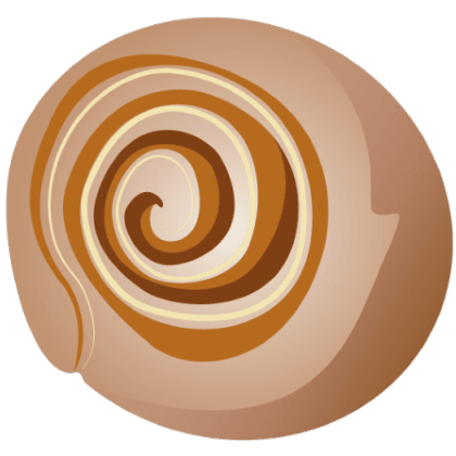 Warm JamJamnamon Roll Wings