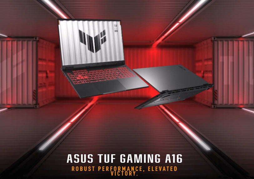 Asus TUF A16, Ryzen AI 9 HX 370, RTX 4060, 16-32 GB DDR5X-7500, QHD+ 165 Hz 430 nits 100% sRGB