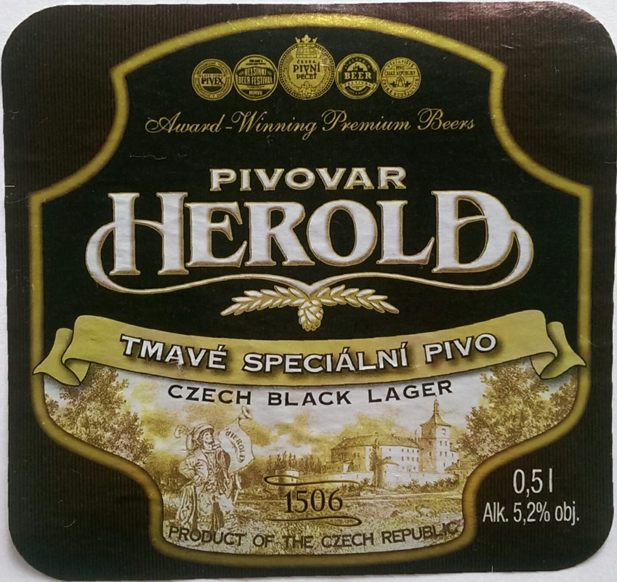 Herold tmavé speciální pivo