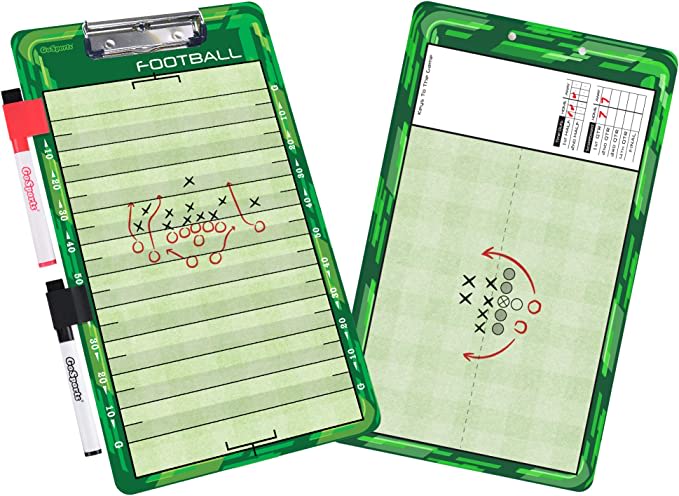 GoSports Coaches Boards - 2 Sided Premium Dry Erase Clipboards