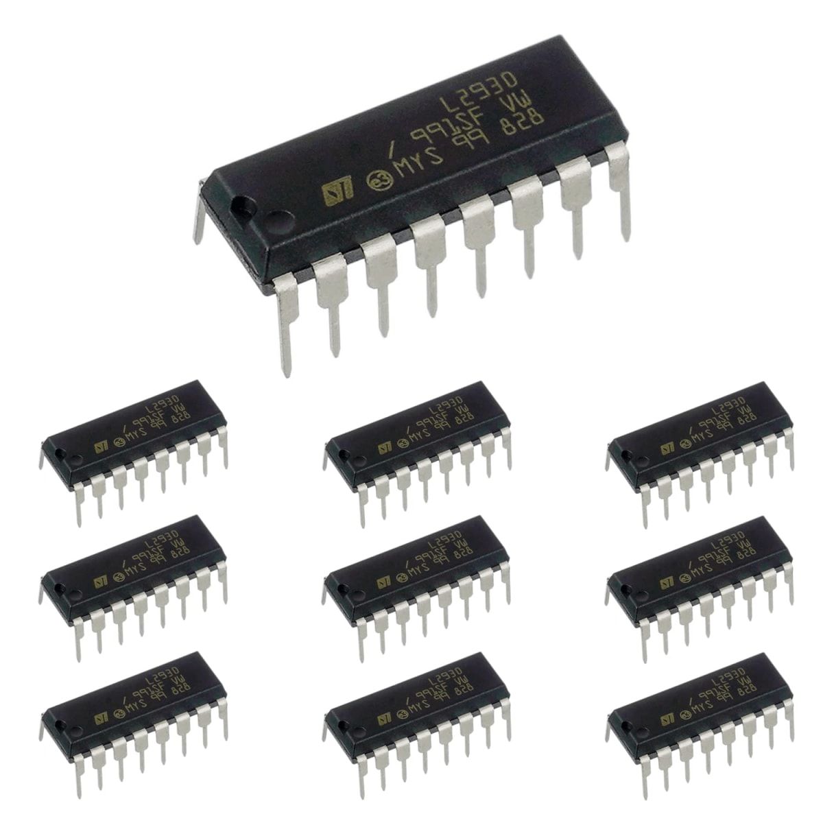 L293D H-bridge