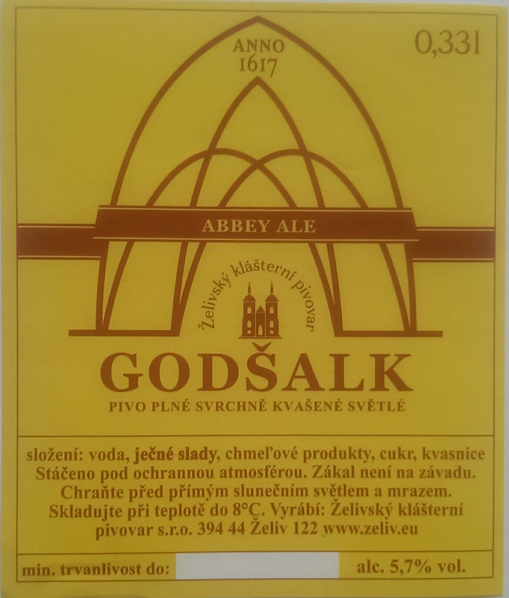 Želivské klášterní Godšalk Etk. A