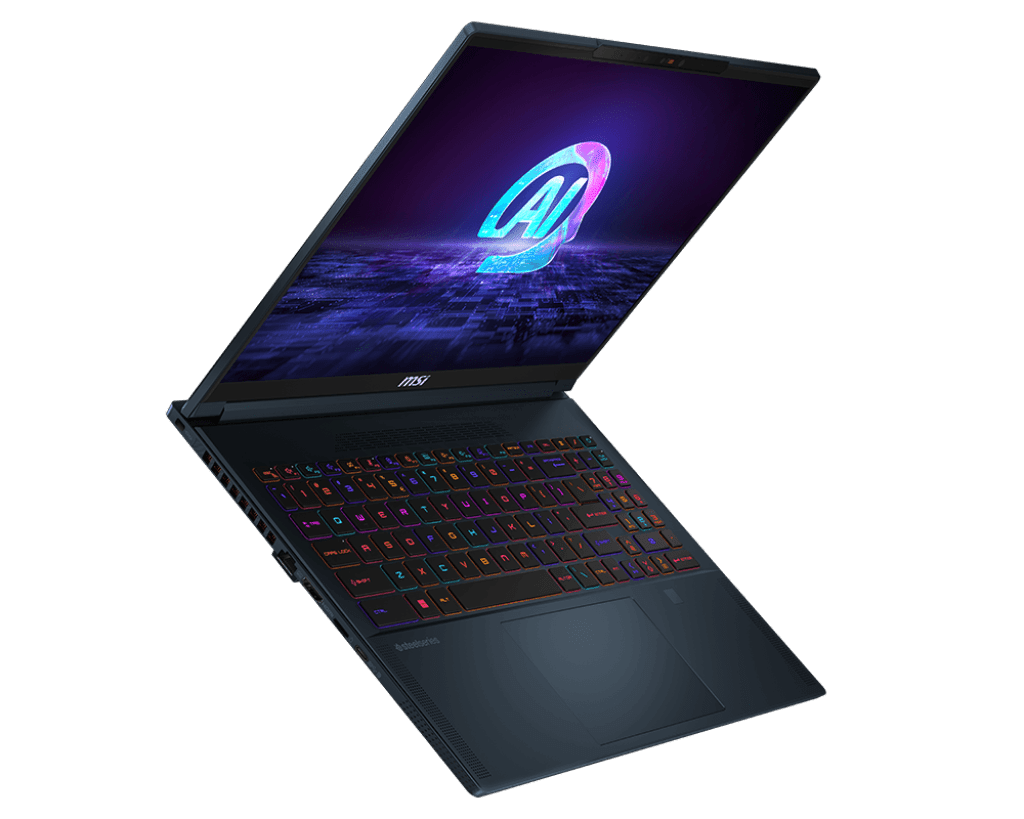 MSI Stealth 16 AI, Intel Ultra 9-185H, RTX 4060, 32 GB DDR5-5600, 1 TB SSD, QHD+ 240 Hz