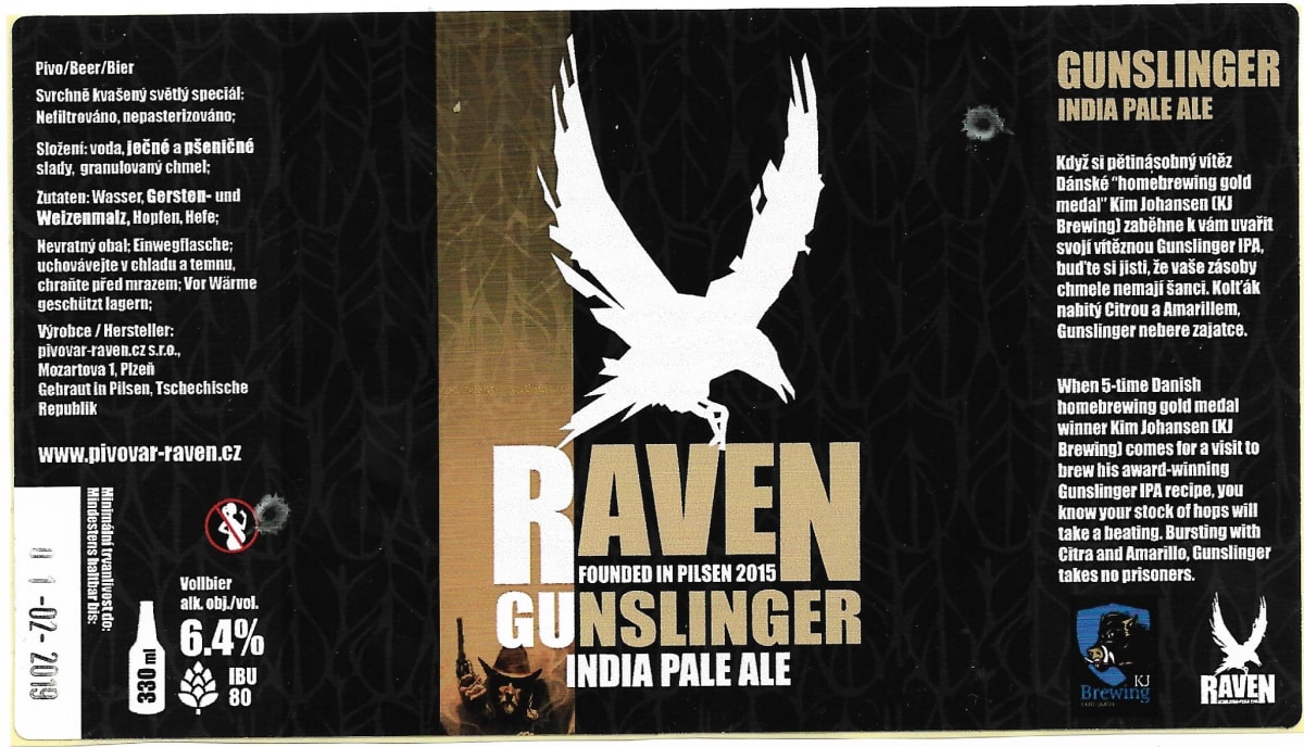 Raven Gunslinger India Pale ALE