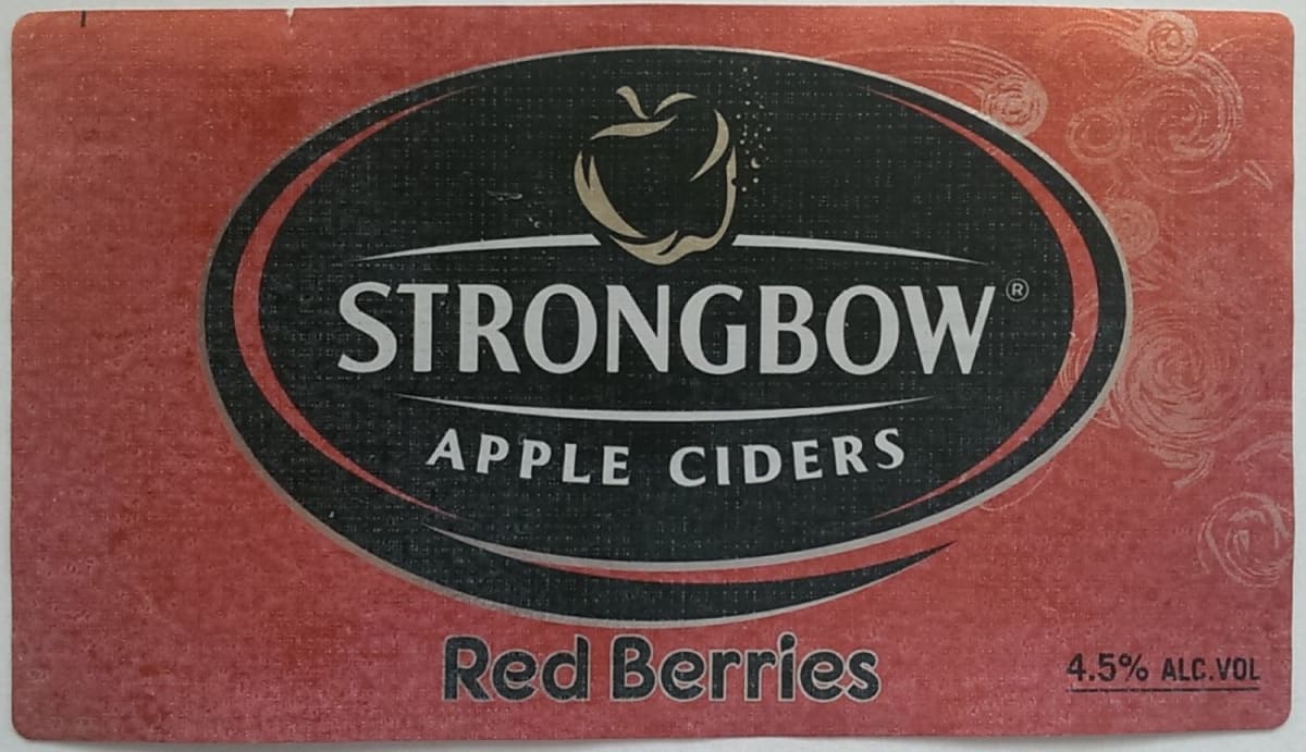 Strongbow Apple Ciders Red Berries