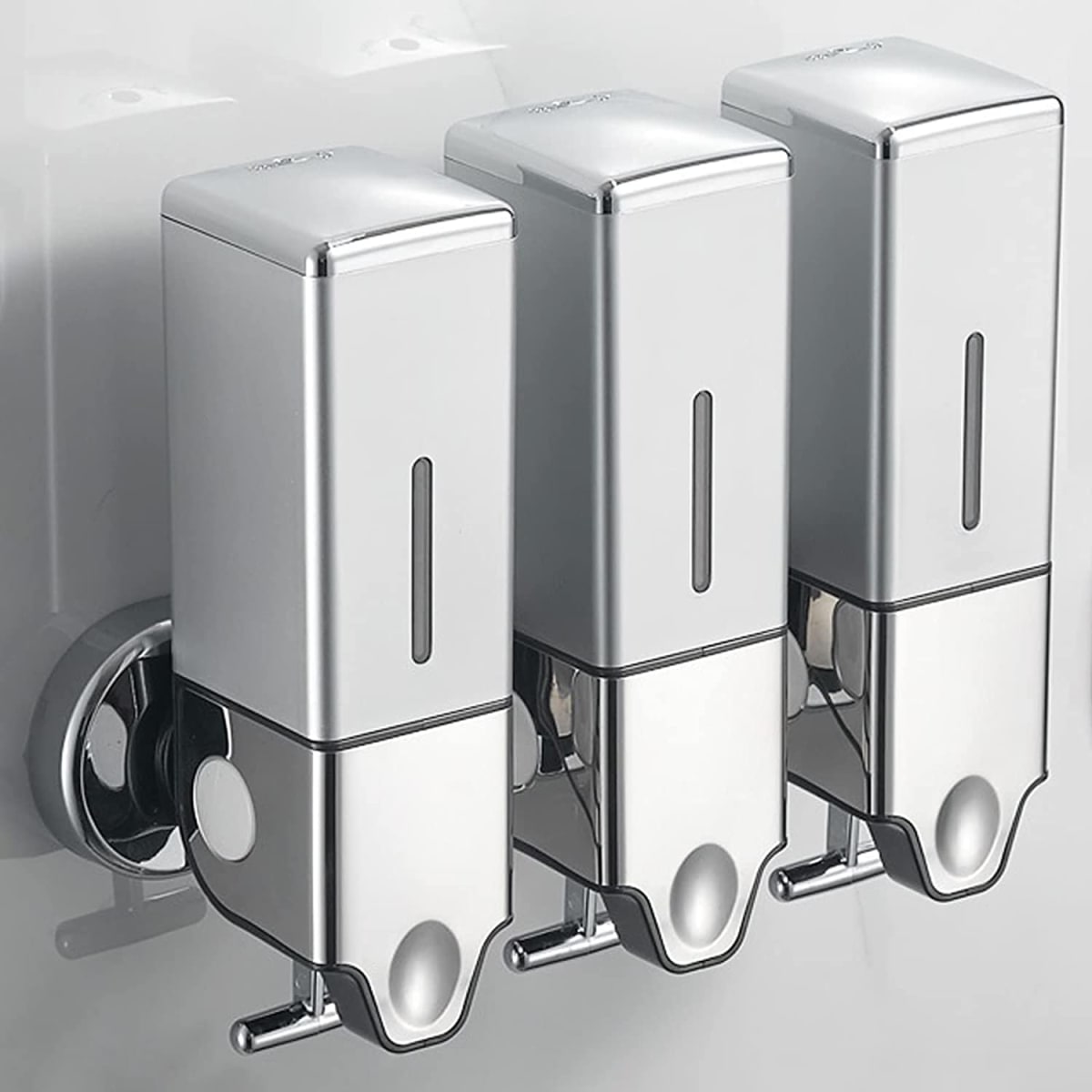3 in 1 Chamber Shampoo and Soap Dispensers