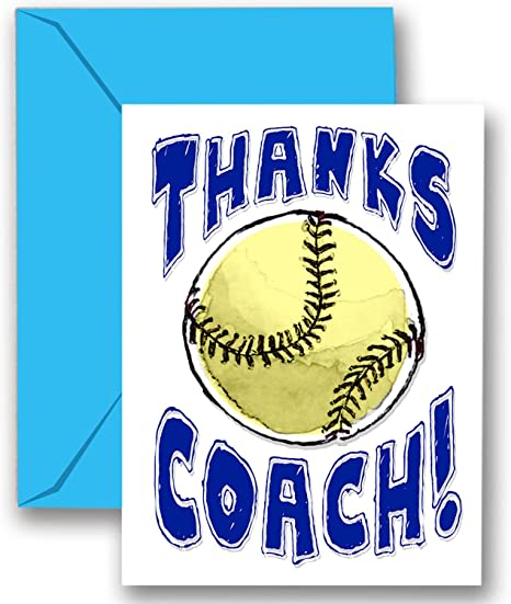 Thanks Softball Coach You're Awesome