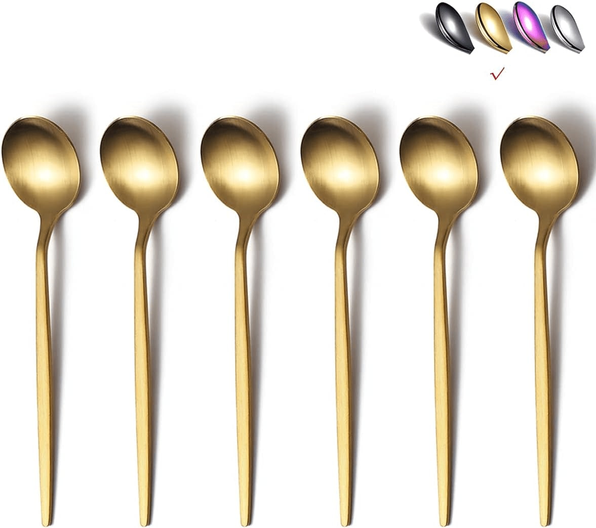 Matt Gold Teaspoons