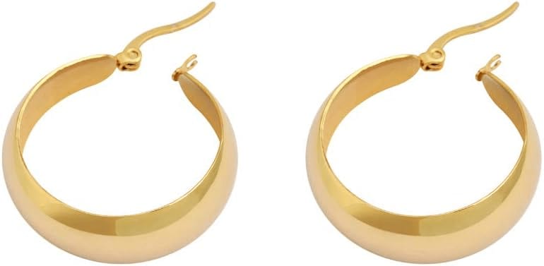 Stainless Steel Thin Hoops