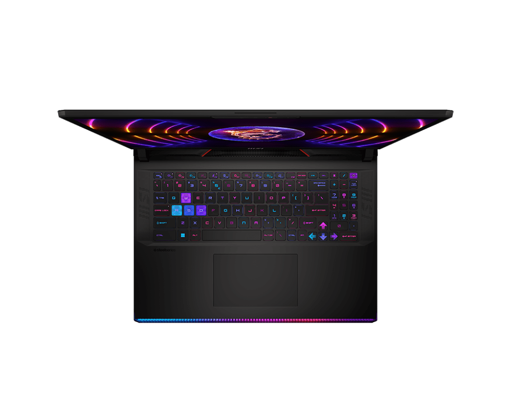 MSI GE78 HX, i9-14900HX, RTX 4070, 32 GB DDR5-5600, 1 TB SSD, QHD+ 240 hz