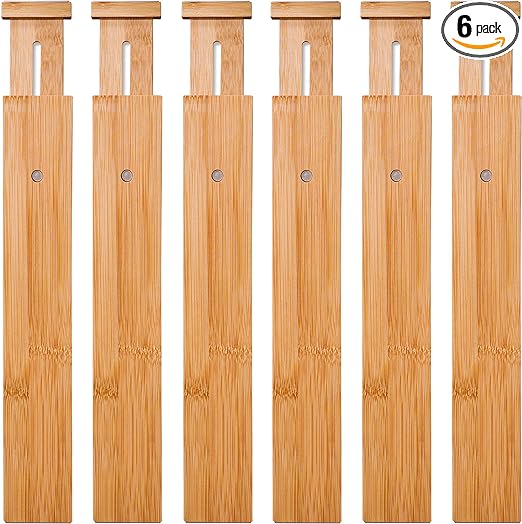 Bamboo Drawer Dividers