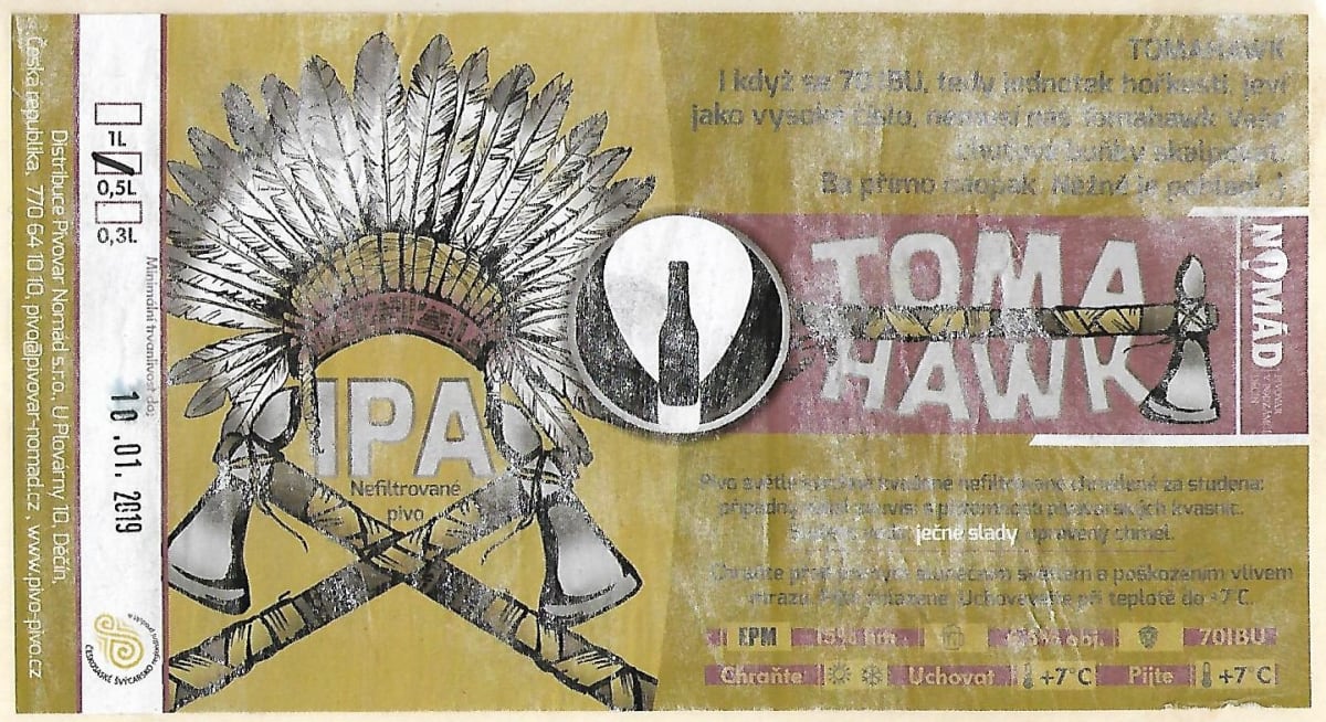 Nomád Tomahawk IPA