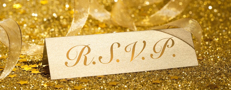 Go through the RSVP list and note accommodations for all guests