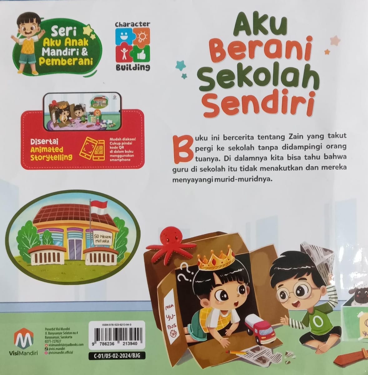 Aku Berani Sekolah Sendiri
