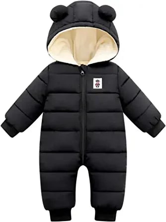 Cute Baby Boys Snowsuit New Born baby girls Winter Coat Toddler Clothes