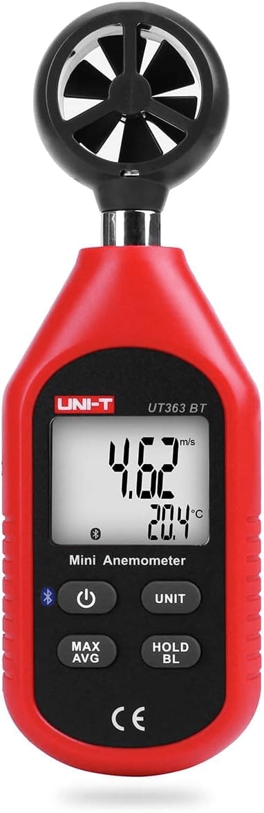 UNI-T UT363BT Bluetooth Digital Anemometer