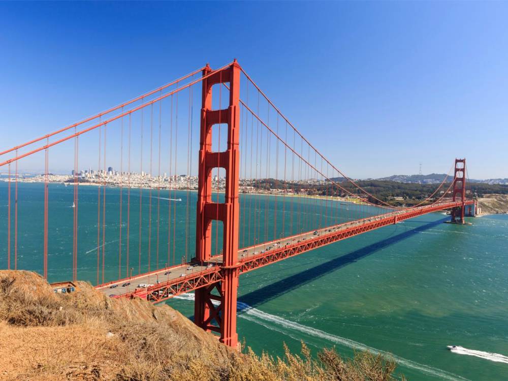 Sightseeing at Golden Gate Bridge