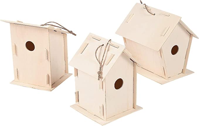 DIY Wood Birdhouse Kit