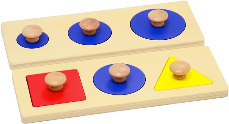 Puzzles Jumbo Knob Preschool Toddler Learning Material