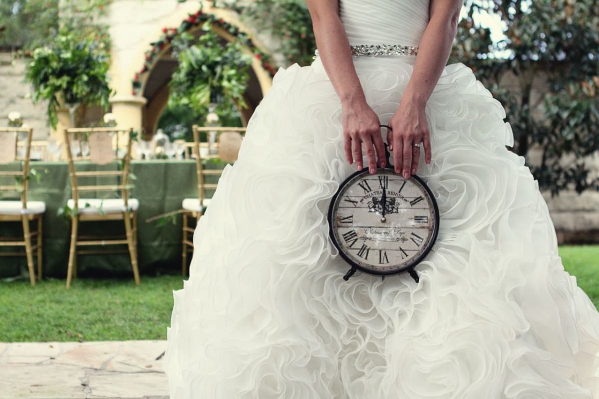 Secure the time of day of your wedding
