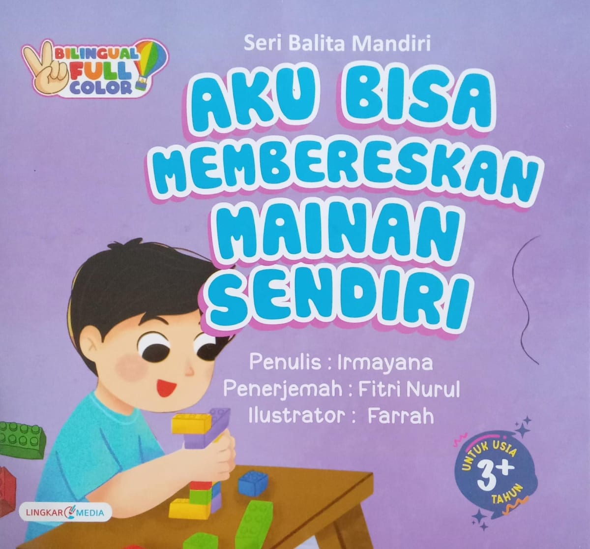 Aku Bisa Membereskan Mainan Sendiri