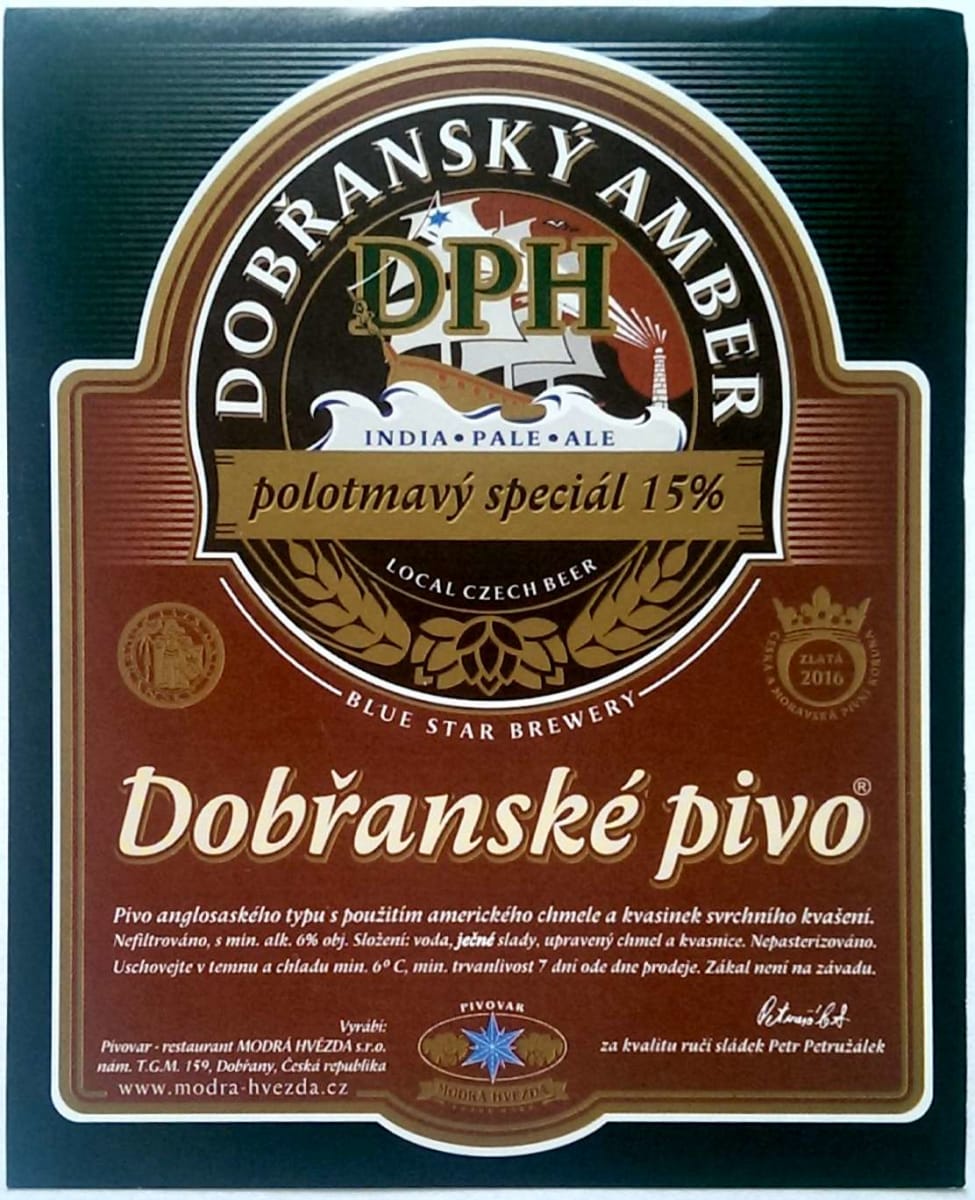 Dobransky Amber 15 Etk. A