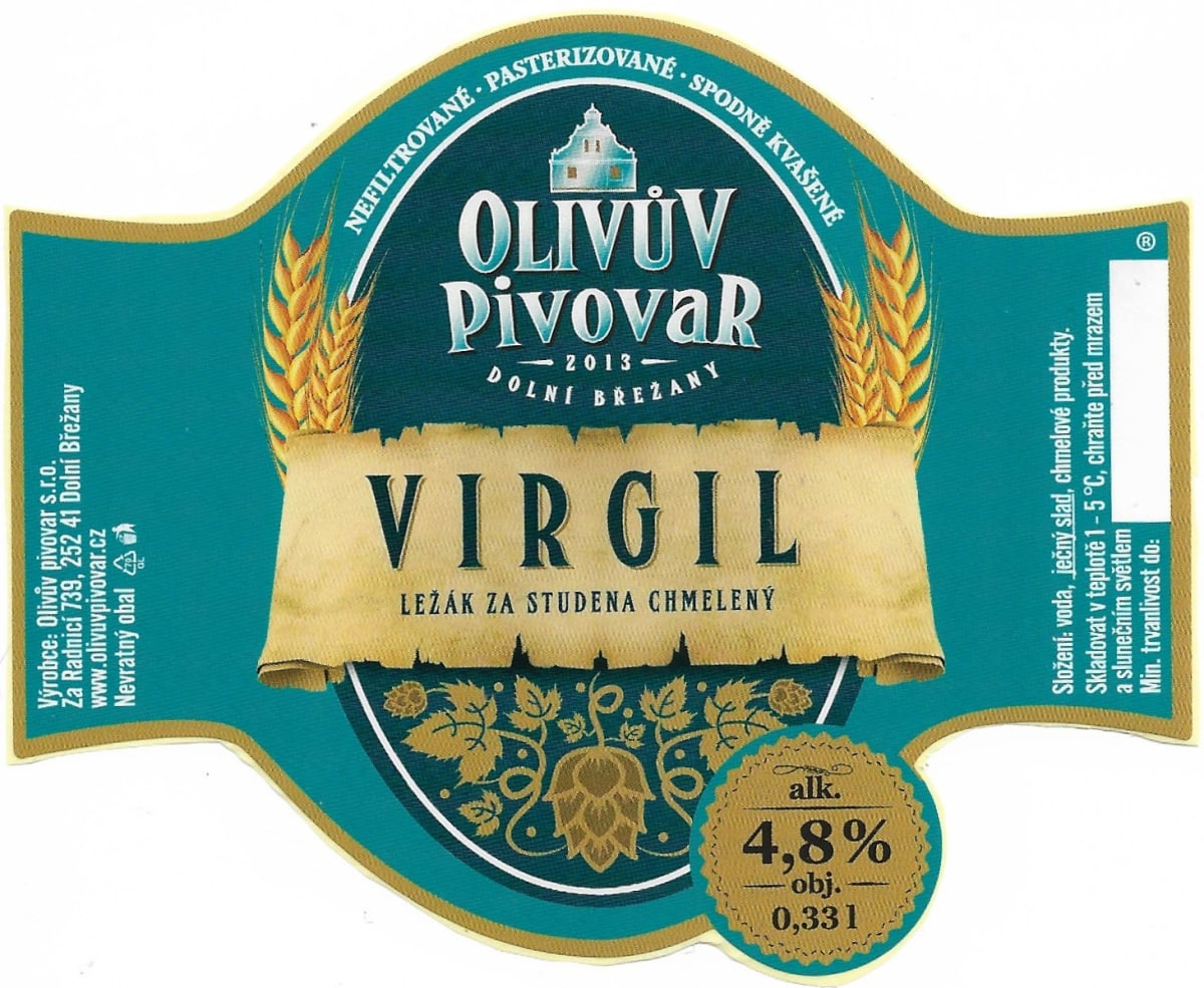 Olivův Virgil 0.33l Etk. A