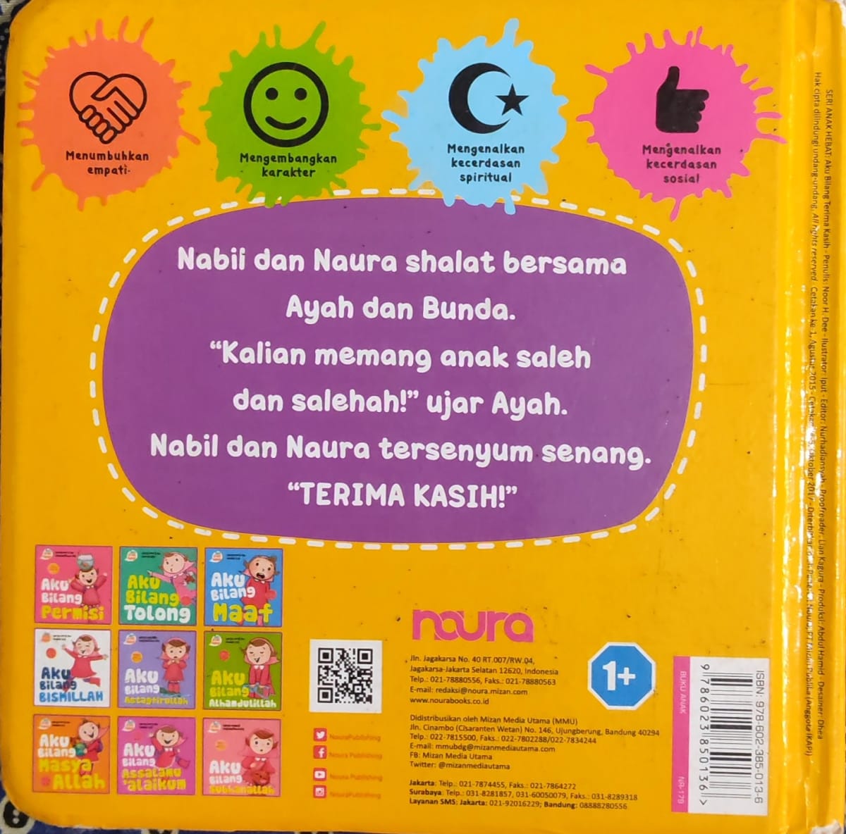 Aku Bilang Terima Kasih