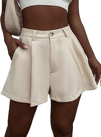 Pleated Shorts