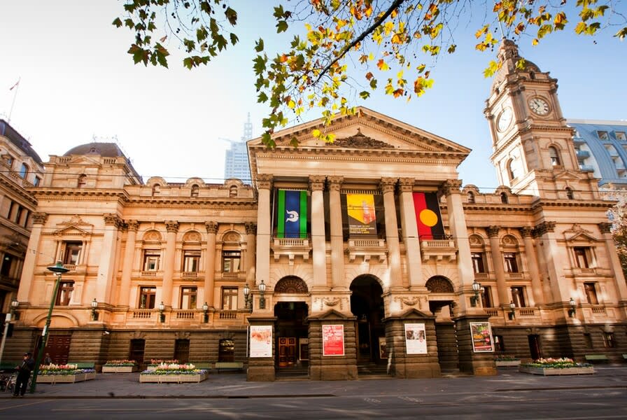 Take a guided tour of the Melbourne Town Hall