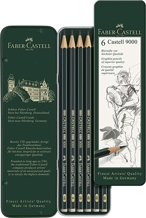 Faber Castell 9000 Graphite Pencils