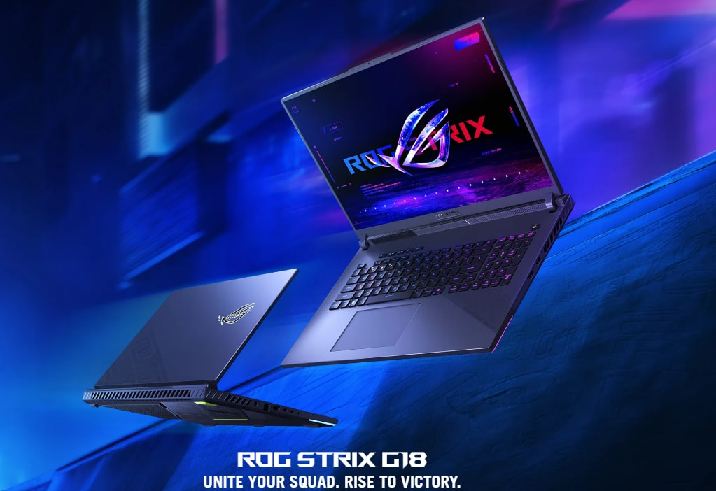 Asus Strix G18, Ryzen 9-8940HX, RTX 5060, 32 GB DDR5-5200, 1 TB SSD, QHD+ 240 Hz 500 nits 100% DCI-P3