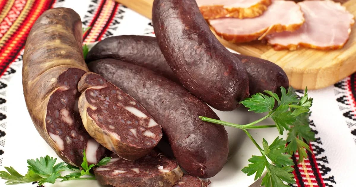 Slátur (Blood Pudding and Liver Sausage)