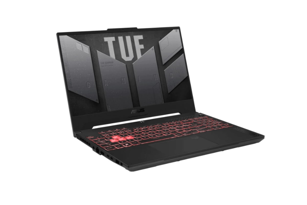 Asus TUF A15, Ryzen 5-7535HS, RTX 4060, 16 GB DDR5-4800, 512 GB SSD, FHD 144 hz 100% sRGB