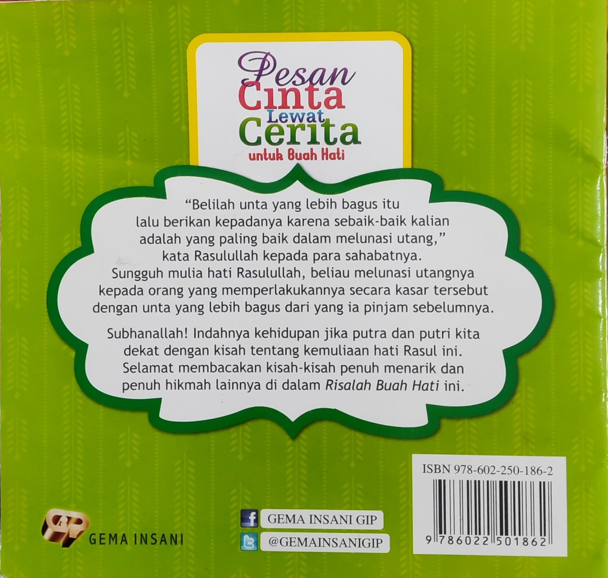 Pesan Cinta Lewat Cerita untuk Buah Hati