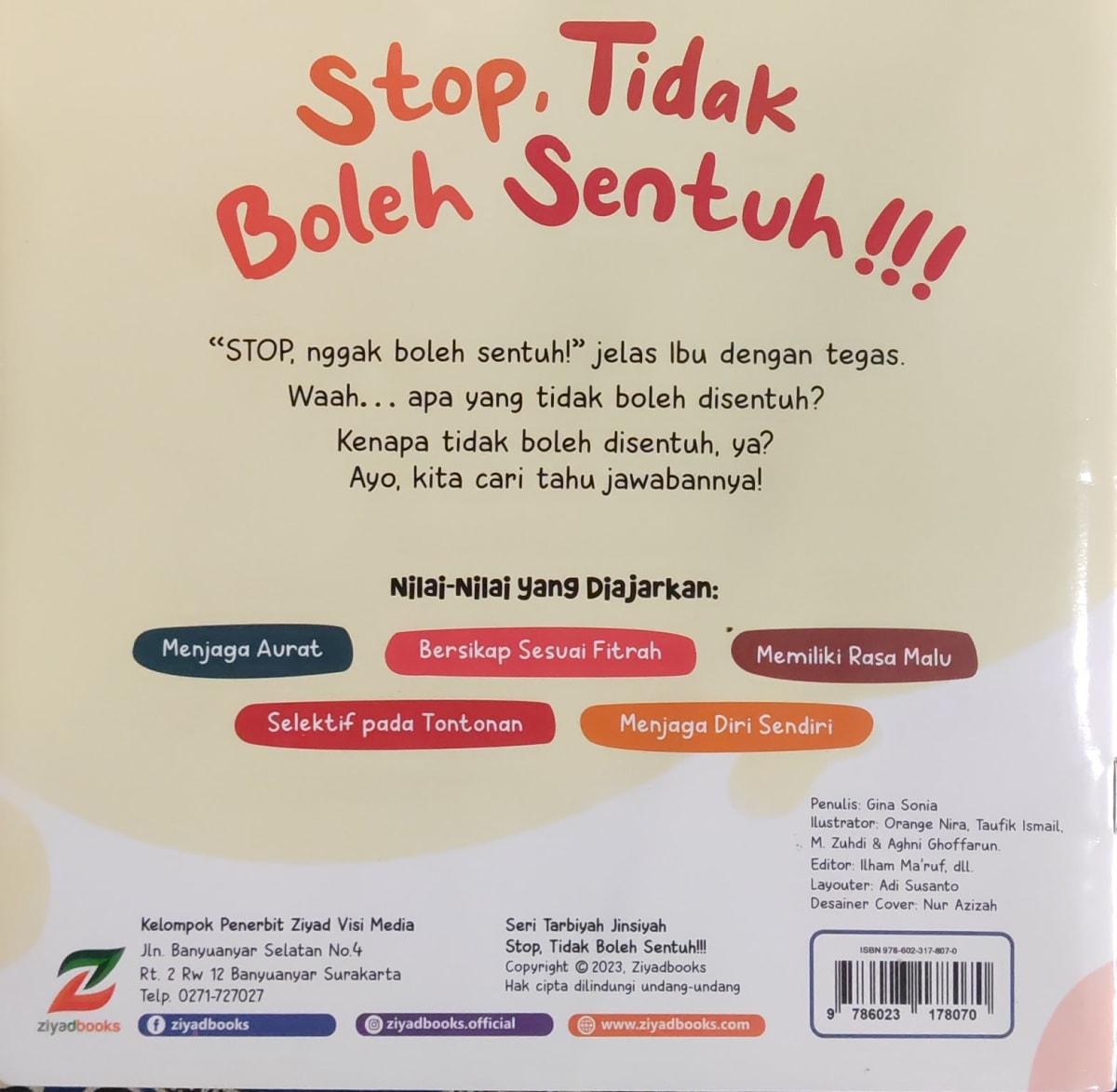 Stop, Tidak Boleh Sentuh