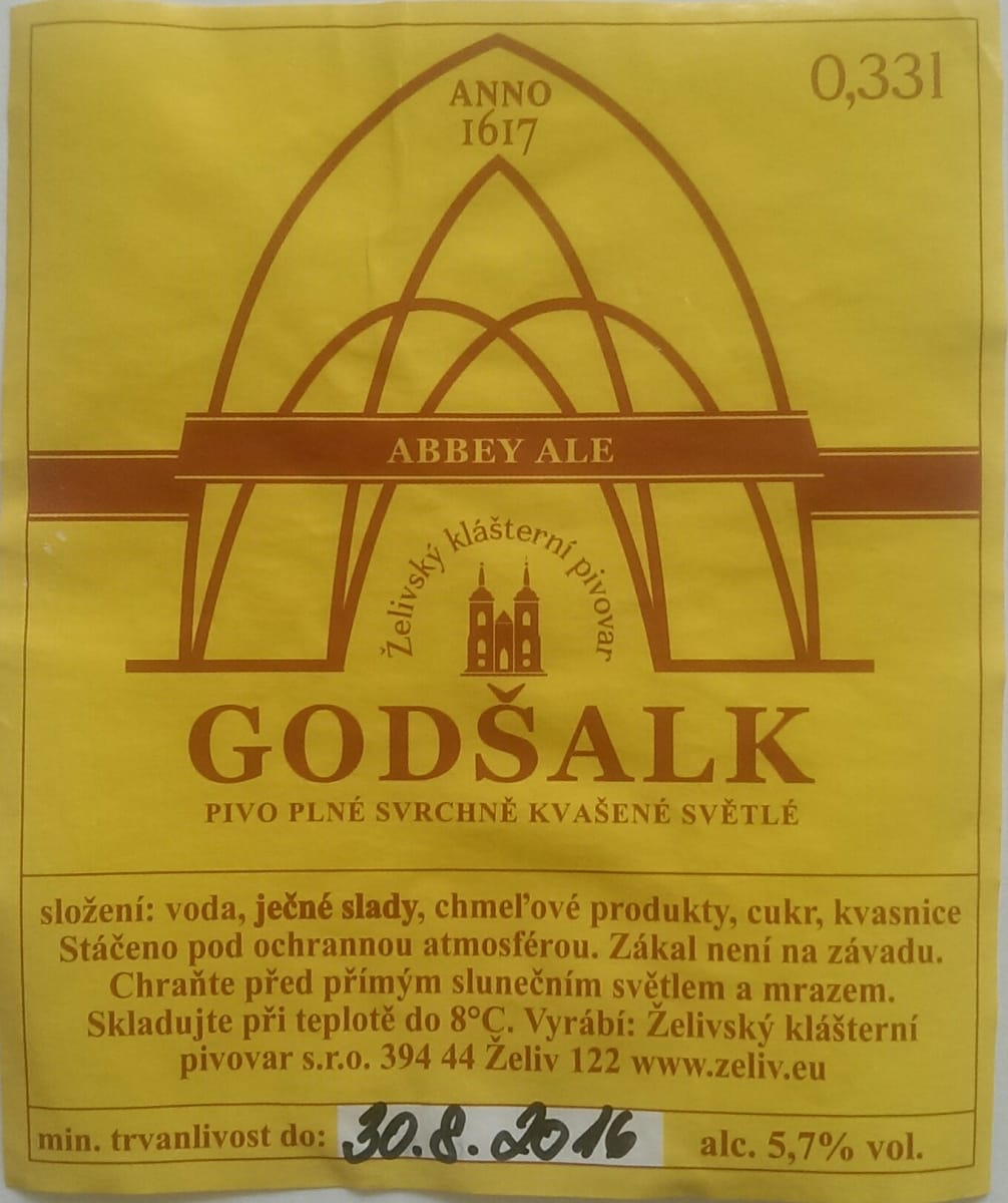 Želivské klášterní Godšalk