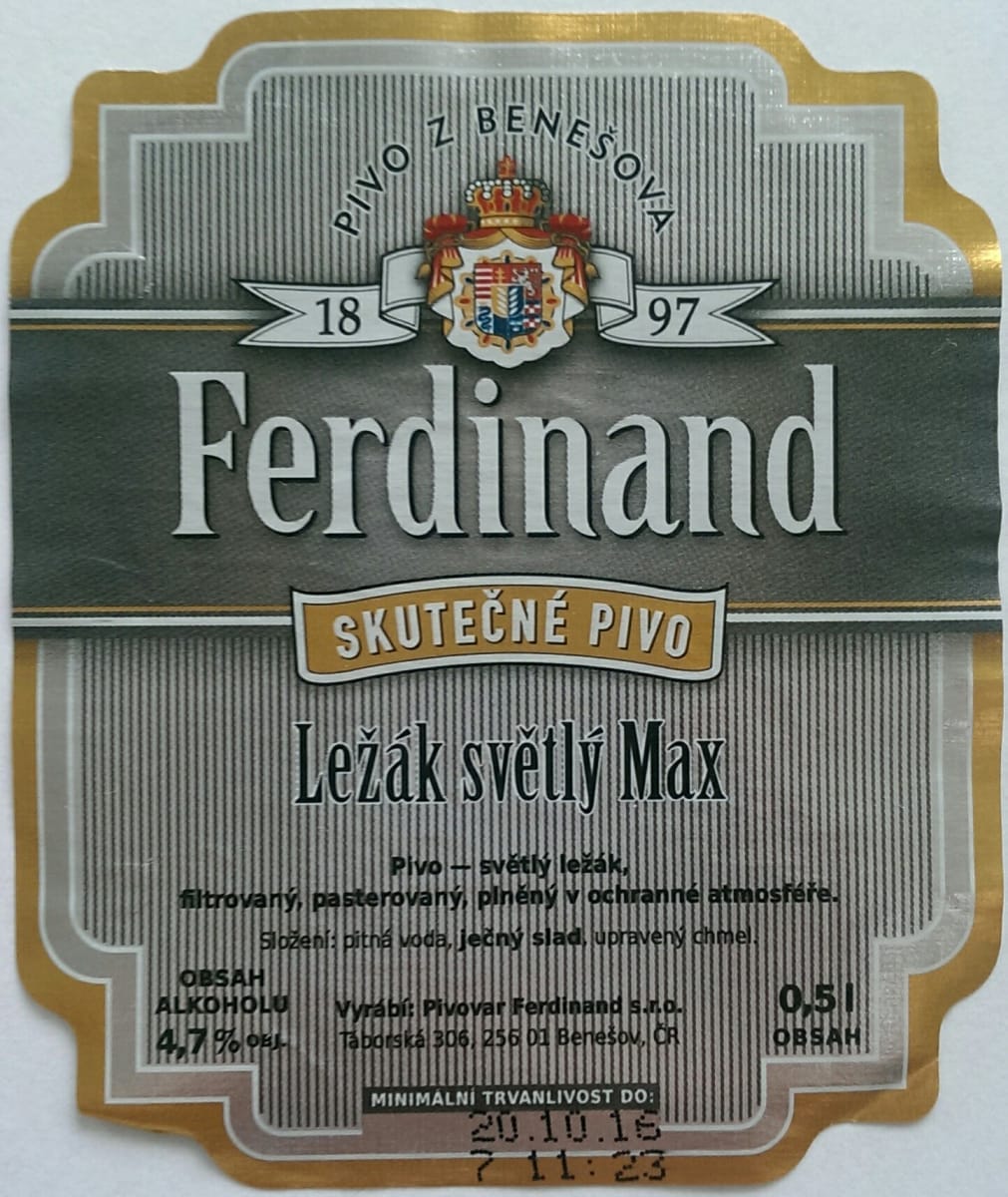 Ferdinand Ležák světlý Max