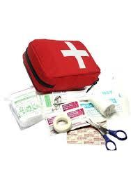 First Aid Kit with Digital Thermometer