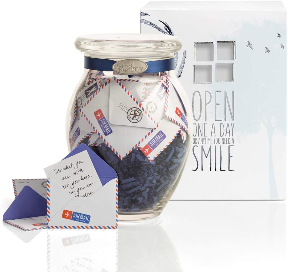 Glass Keepsake Gift Jar with Sympathy Messages
