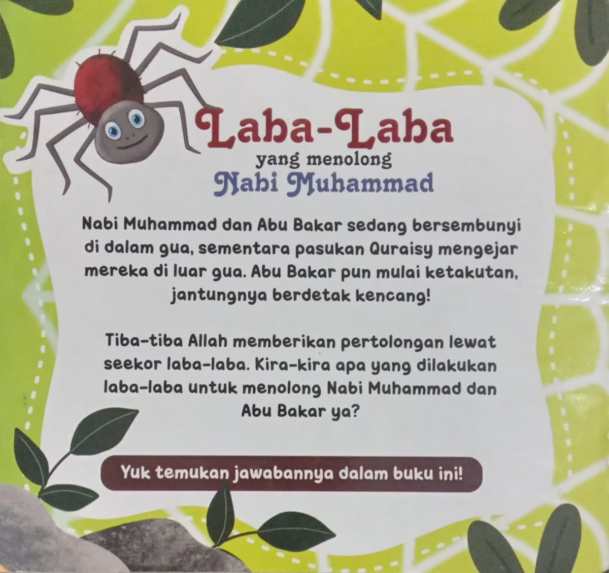 Laba-Laba yang Menolong Nabi Muhammad