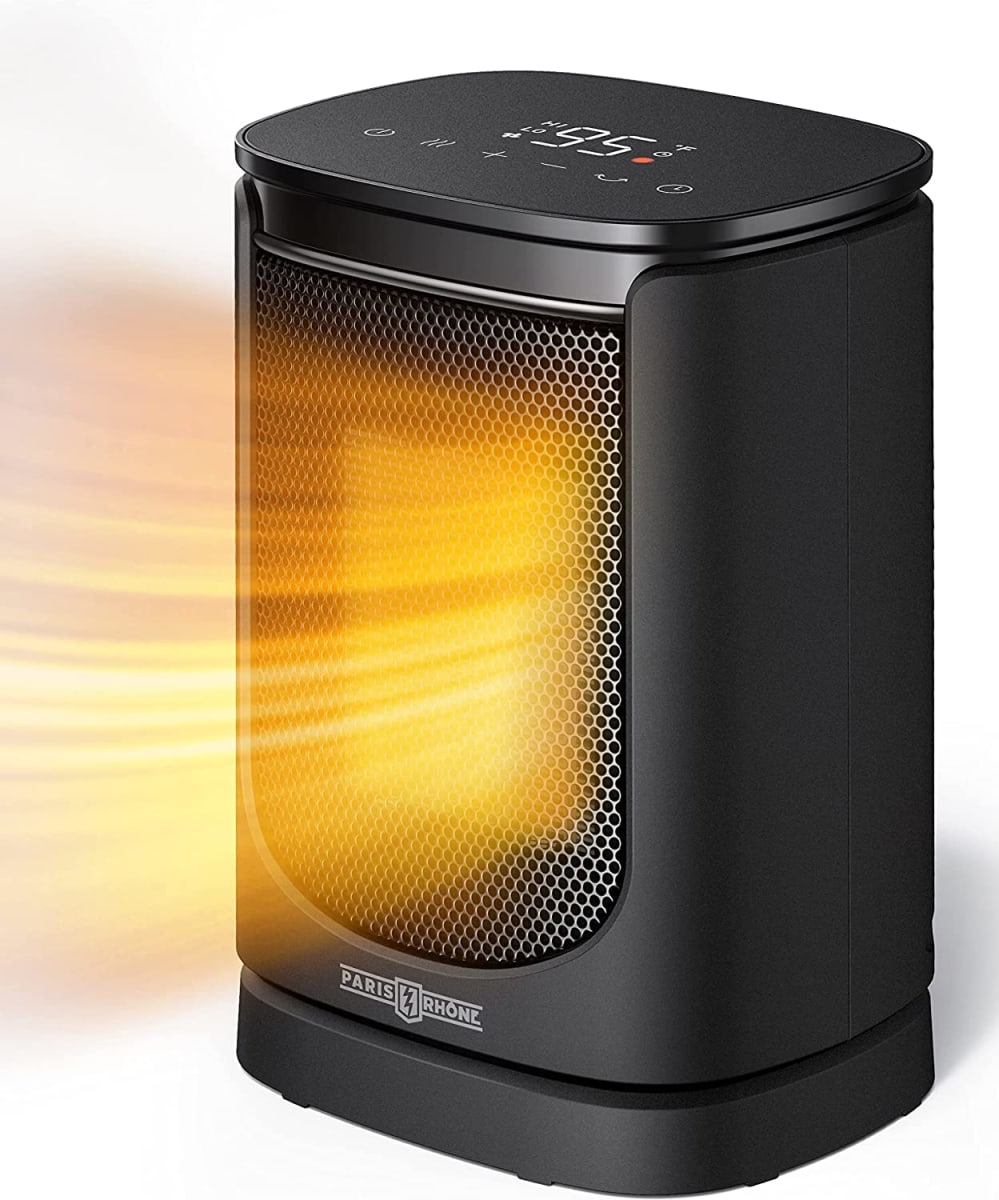Portable Ceramic Heater with Thermostat