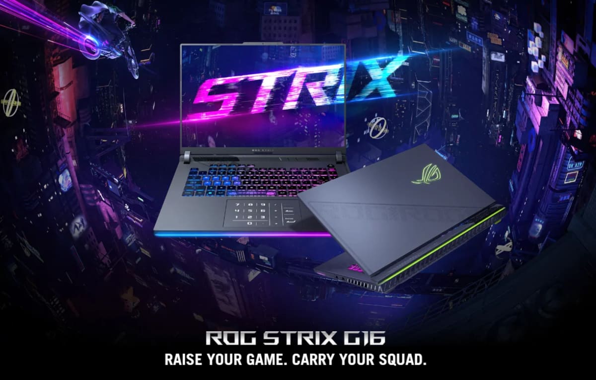 Asus Strix G16, i7-13650HX, RTX 4060, 16 GB DDR5-4800, FHD+ 165 hz 100% sRGB